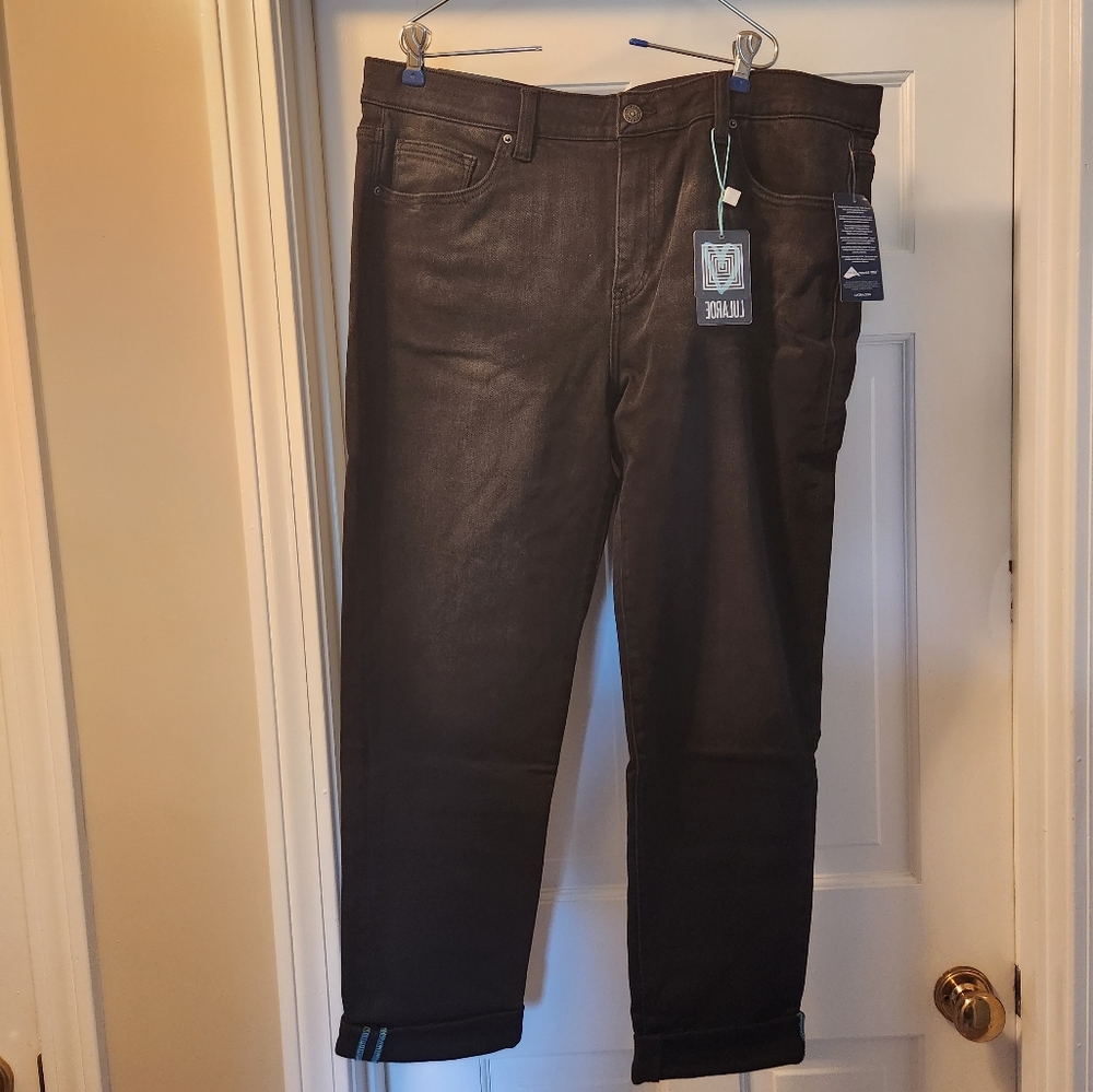 NWT Lularoe Boyfriend Denim - Charcoal Wash